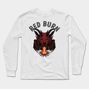 Red burn Long Sleeve T-Shirt